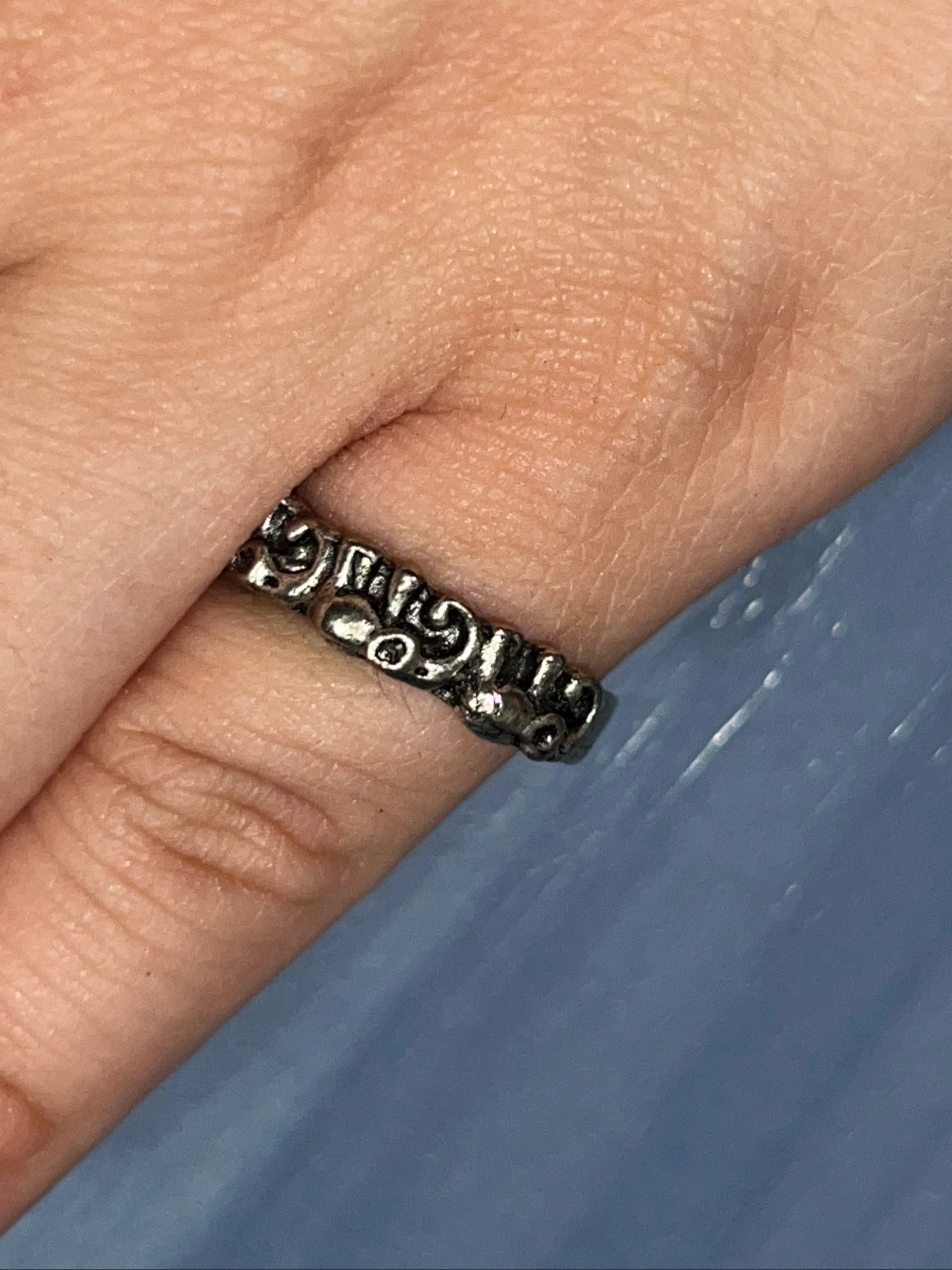 Bague motifs éléphants